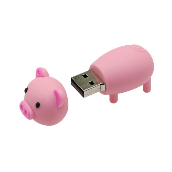 Memoria usb individual rosa