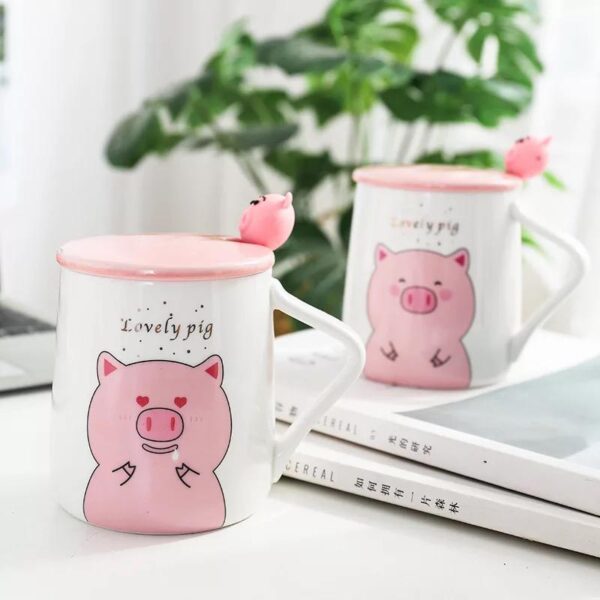 Tazas Lovely Pig Escritorio Porkyland