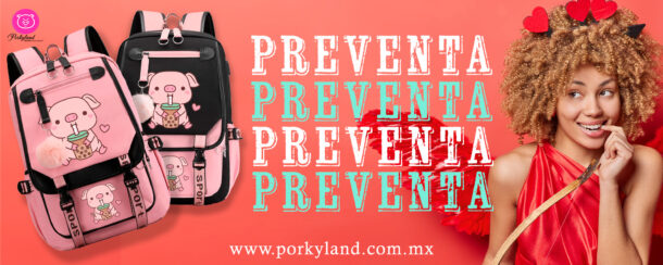 Porkyland Mochila Gong Cha Banner Web